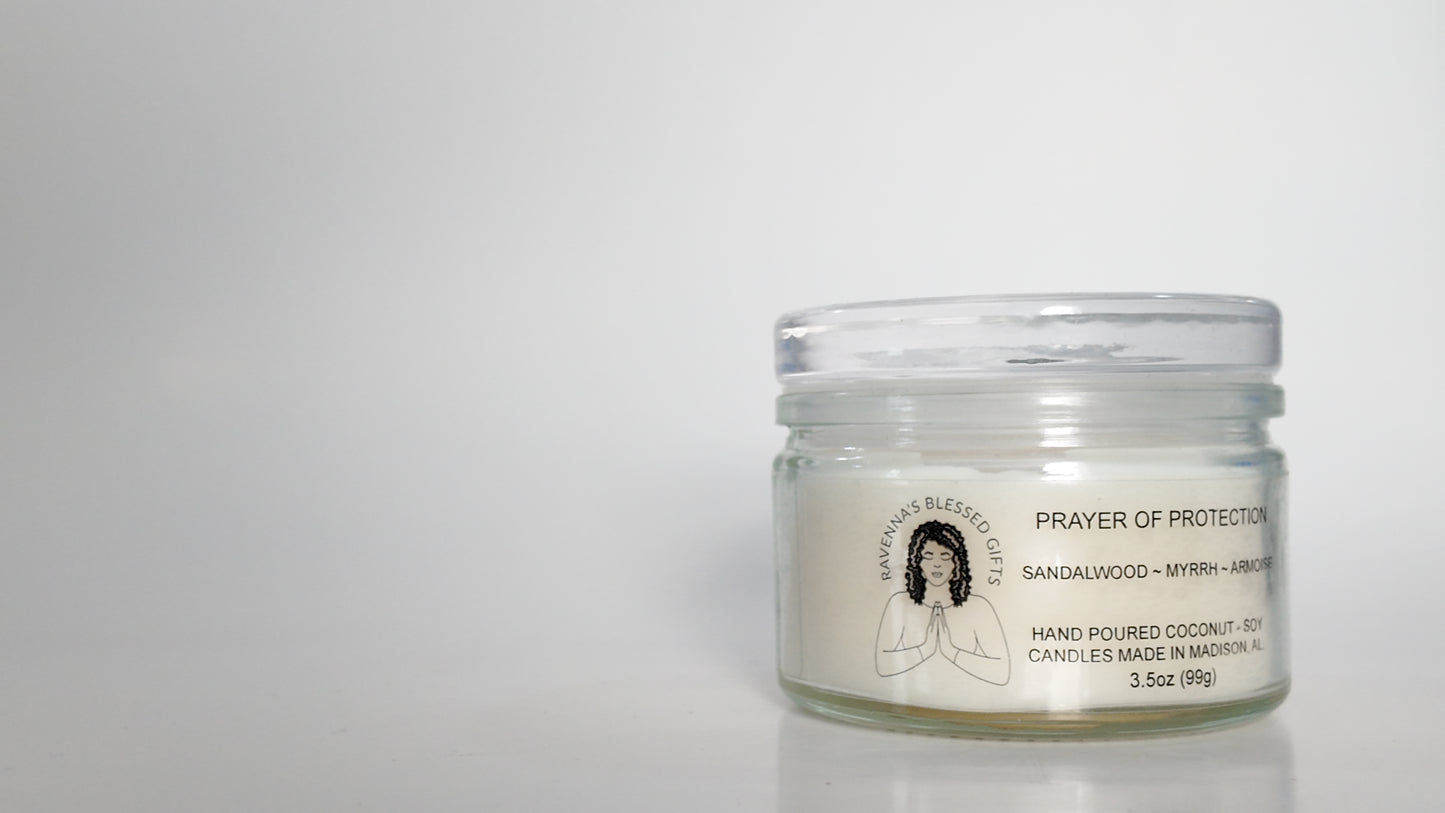 Prayer of Protection — Grounding, Safety & Spiritual Shielding Candle