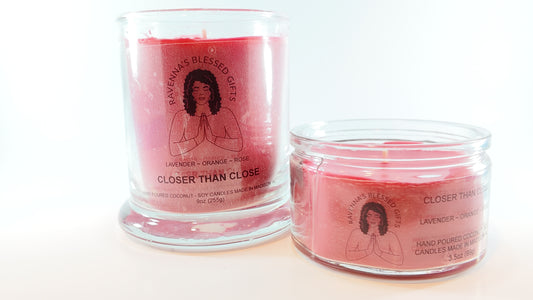 Closer Than Close — Intimacy, Connection & Heart-Centered Presence Candle