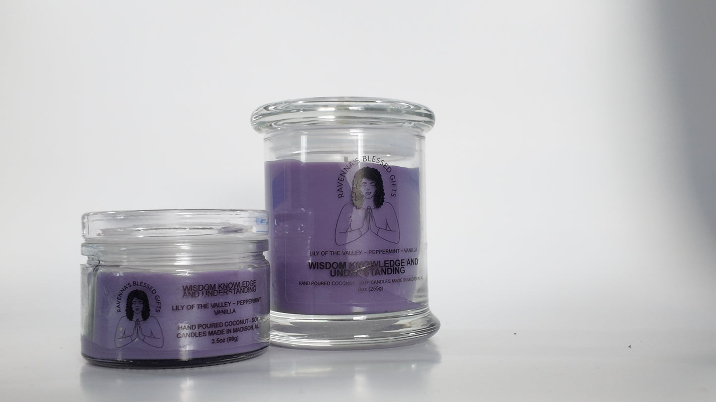 Wisdom, Knowledge & Understanding — Clarity, Discernment & Insight Candle