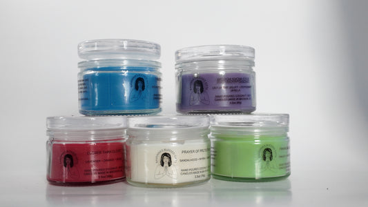 Clarity, Peace & Provision — 3.5oz Intention Candle Set