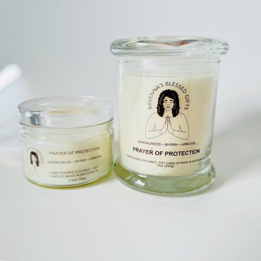 Prayer of Protection — Grounding, Safety & Spiritual Shielding Candle