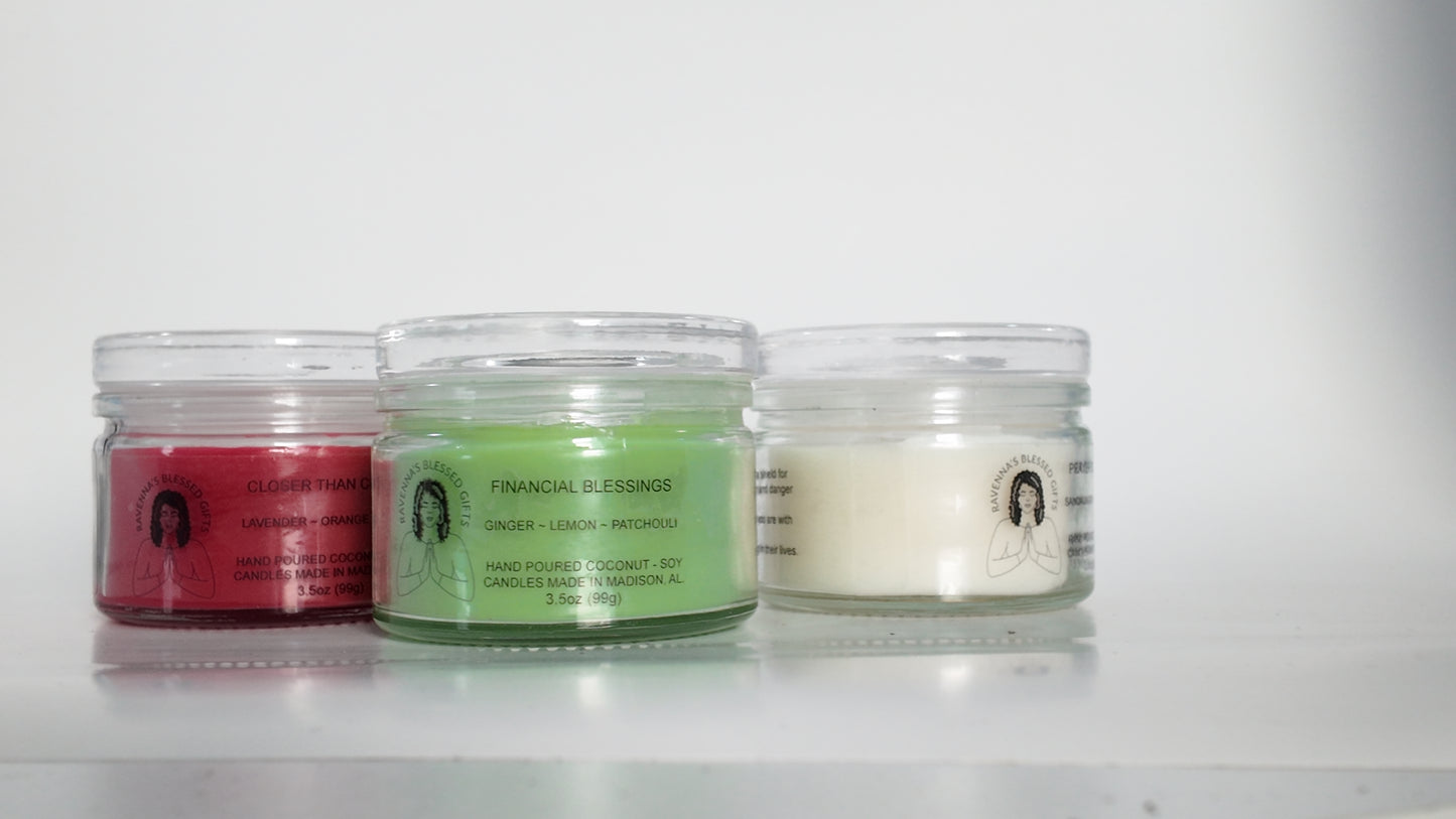 Build Your Own Starter Set — 3 Intention 3.5oz Candles