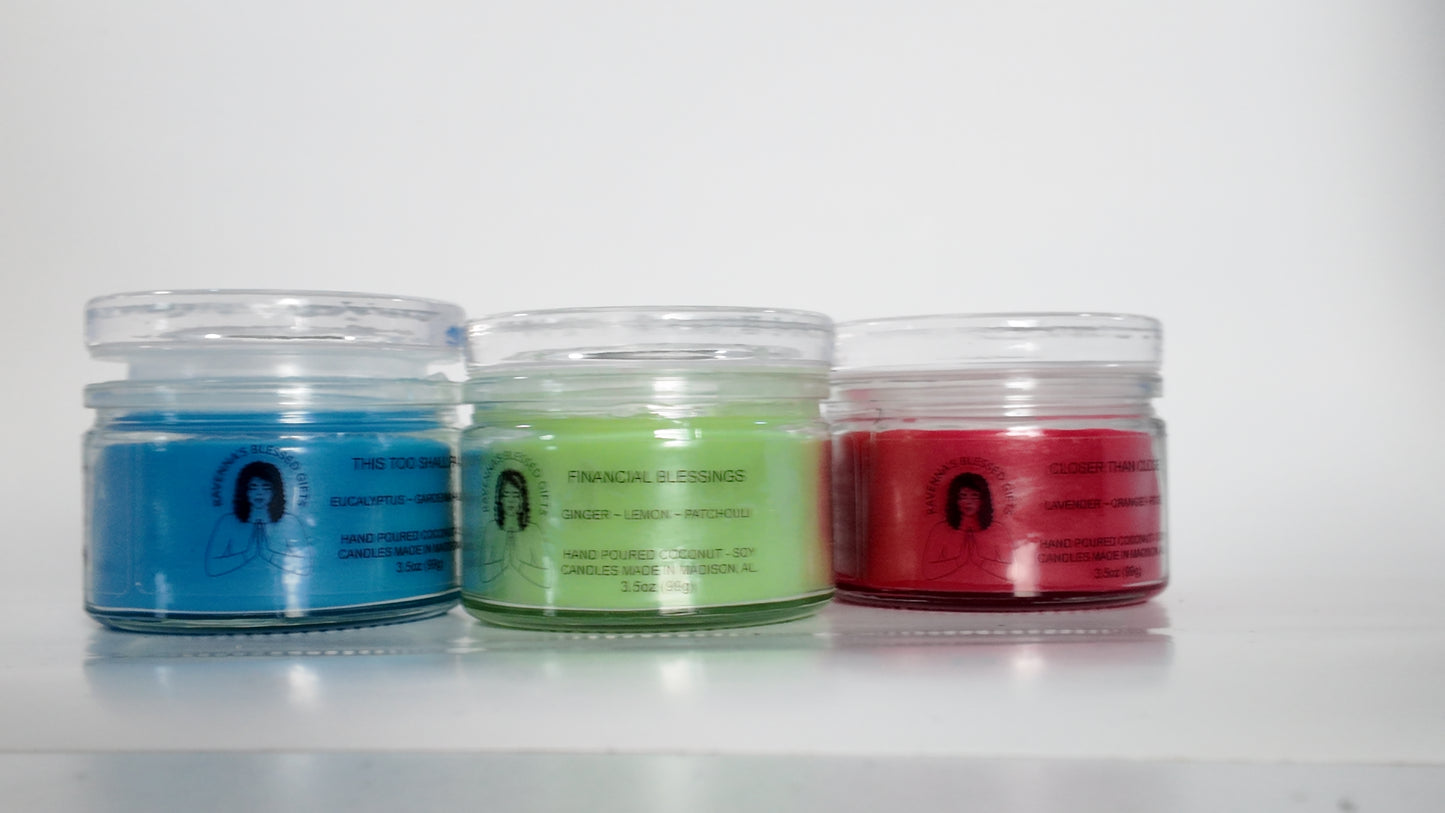 Build Your Own Starter Set — 3 Intention 3.5oz Candles