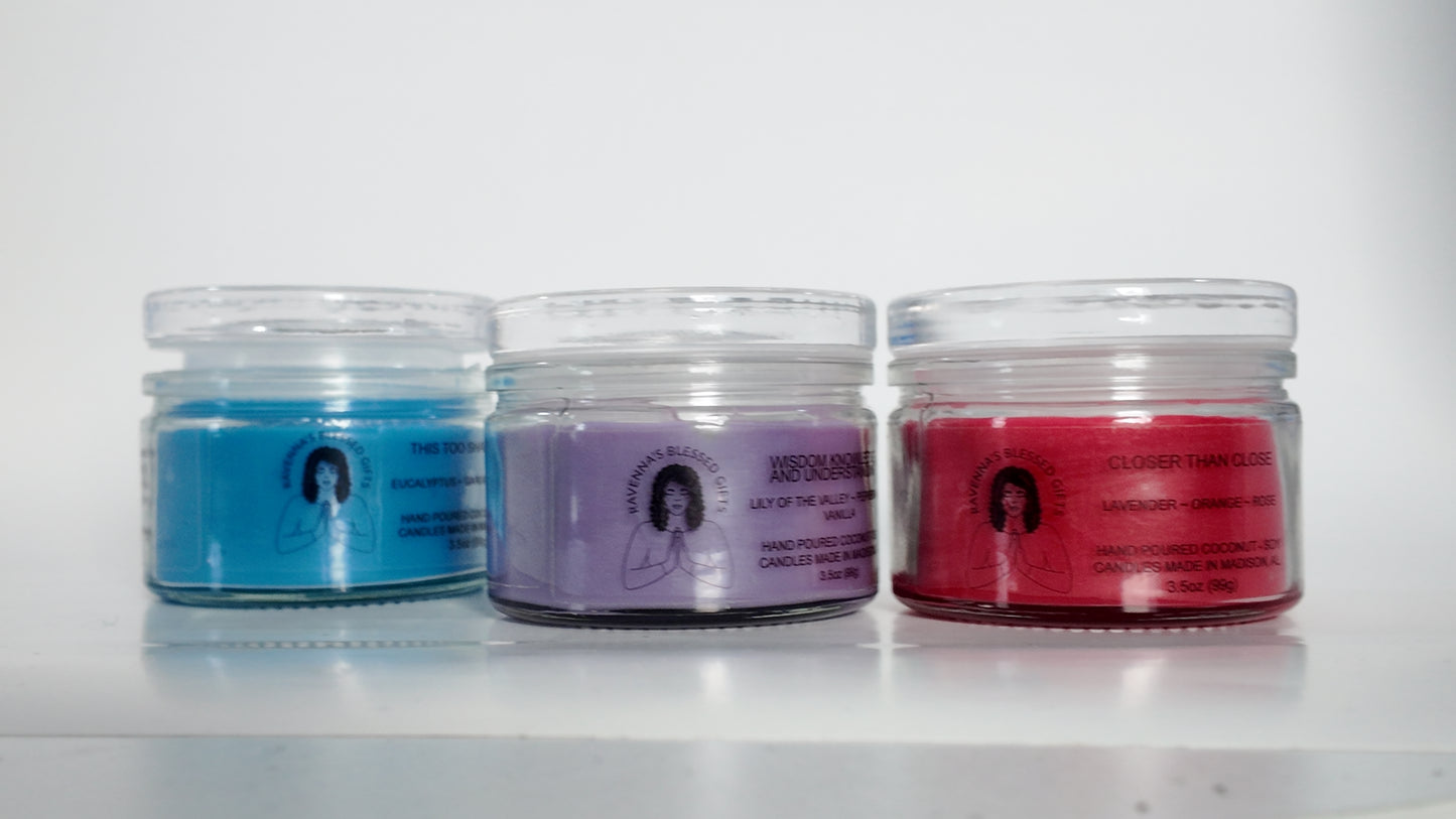 Build Your Own Starter Set — 3 Intention 3.5oz Candles
