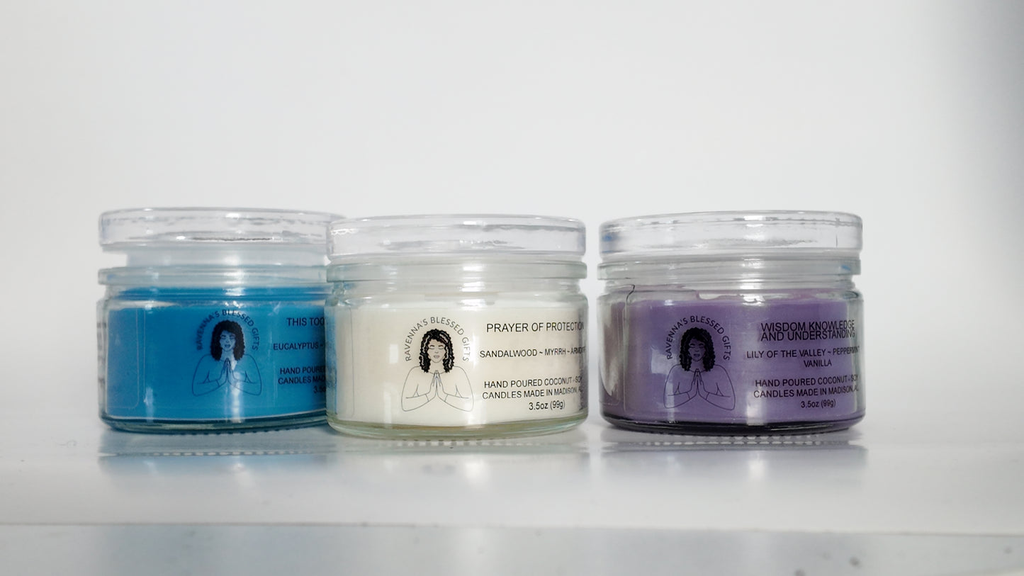 Build Your Own Starter Set — 3 Intention 3.5oz Candles