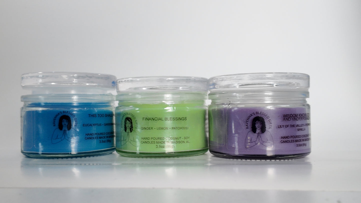 Build Your Own Starter Set — 3 Intention 3.5oz Candles